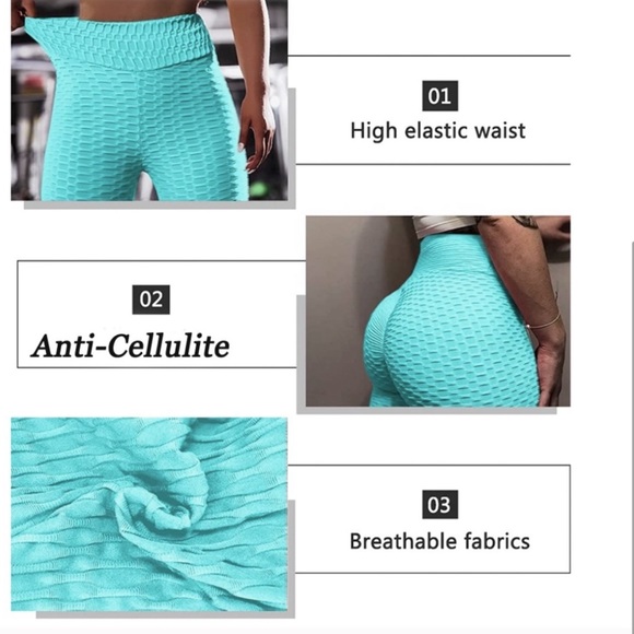 Trendy Legging Mint Pants - Picture 3 of 4